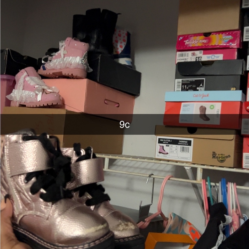 Toe has scuffs